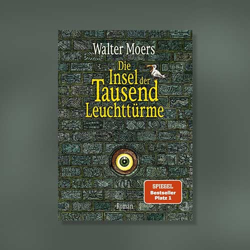 Buchtitel Walter Moers – Die Insel der tausend Leuchttürme