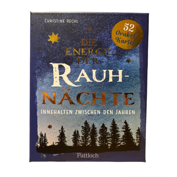 Vorderseite Rauhnächte von Christine Rechl, innehalten zwischen den Jahren