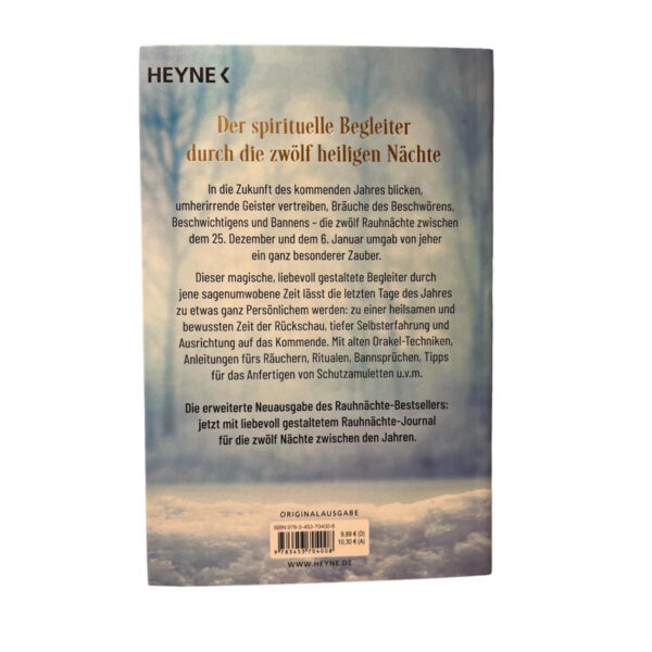 Rückseite Buch Rauhnächte, die geheimnisvolle Zeit zwischen den Jahren