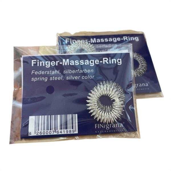 Finigrana Finger-Massage-Ring in silber